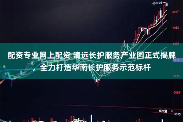 配资专业网上配资 清远长护服务产业园正式揭牌，全力打造华南长护服务示范标杆